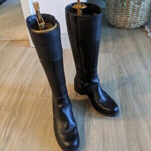 Womens La Canadienne Tall Boots Size 8 Wide Calf